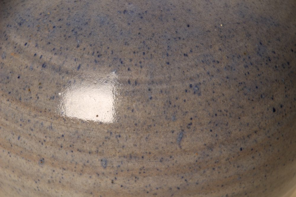 Paire de lampes en grès émaillé bleuté – Image 10