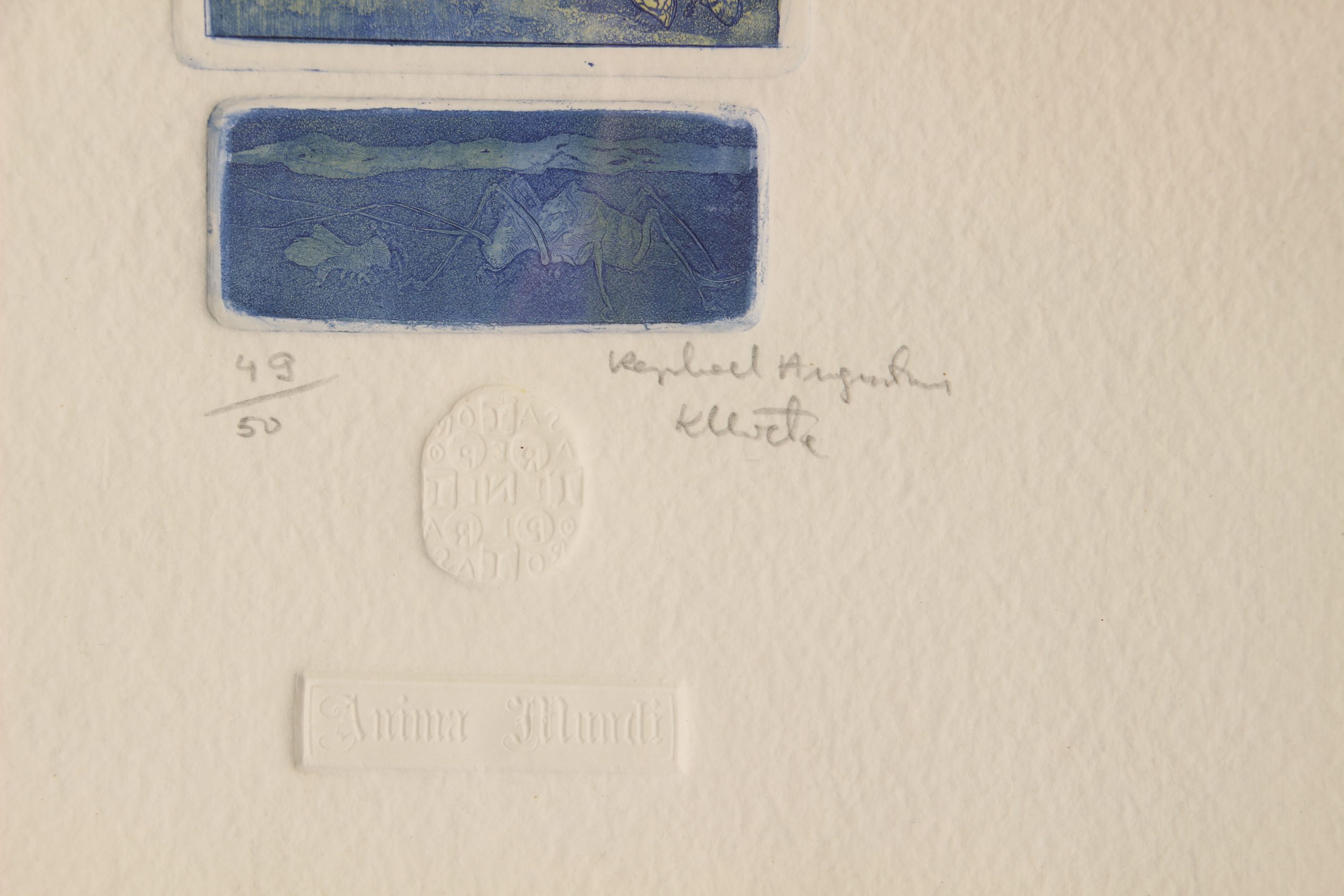 Raphael Augustinus Kleweta Estampe sur papier – Image 7