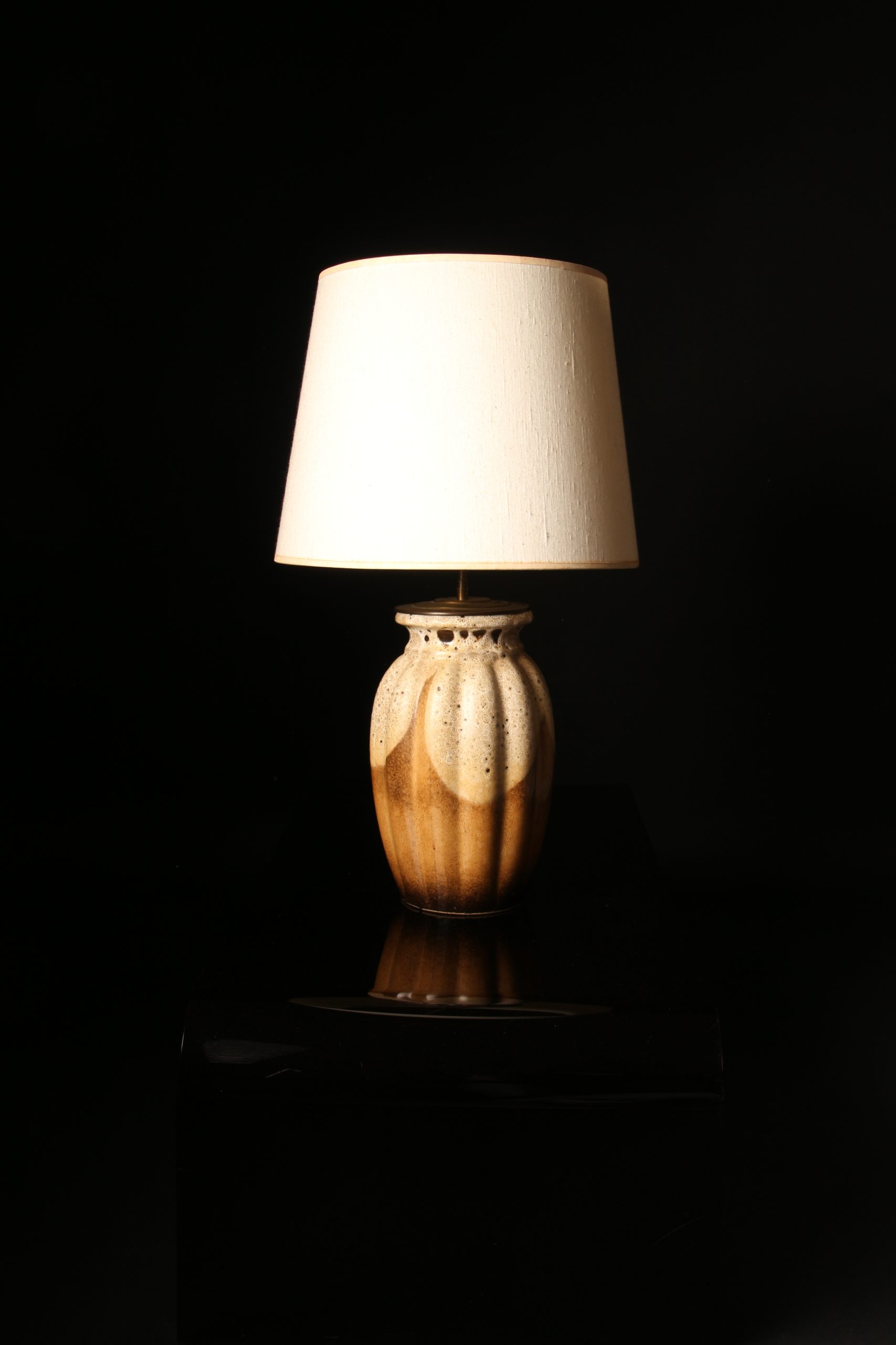 Pied de lampe en céramique Scheurich