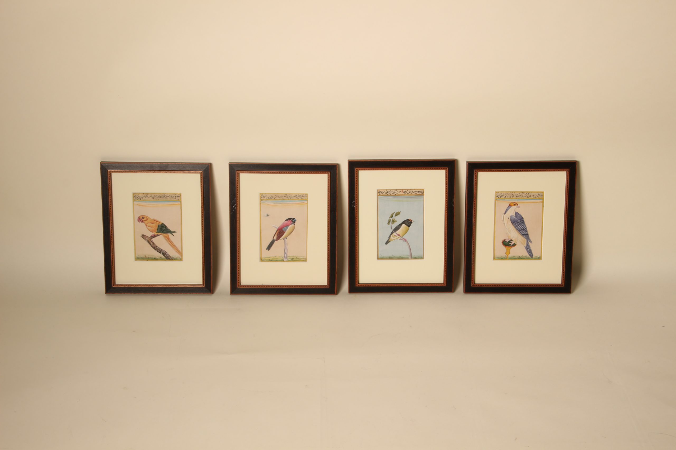 Lot de quatre aquarelles indiennes de Jaisalmer – Image 22