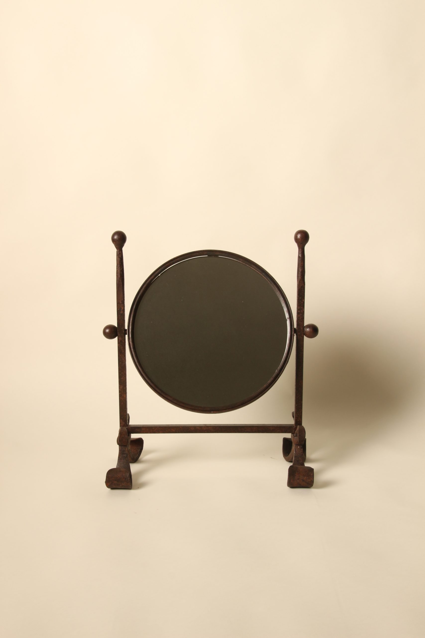 Miroir Brutaliste en fer forgé – Image 8