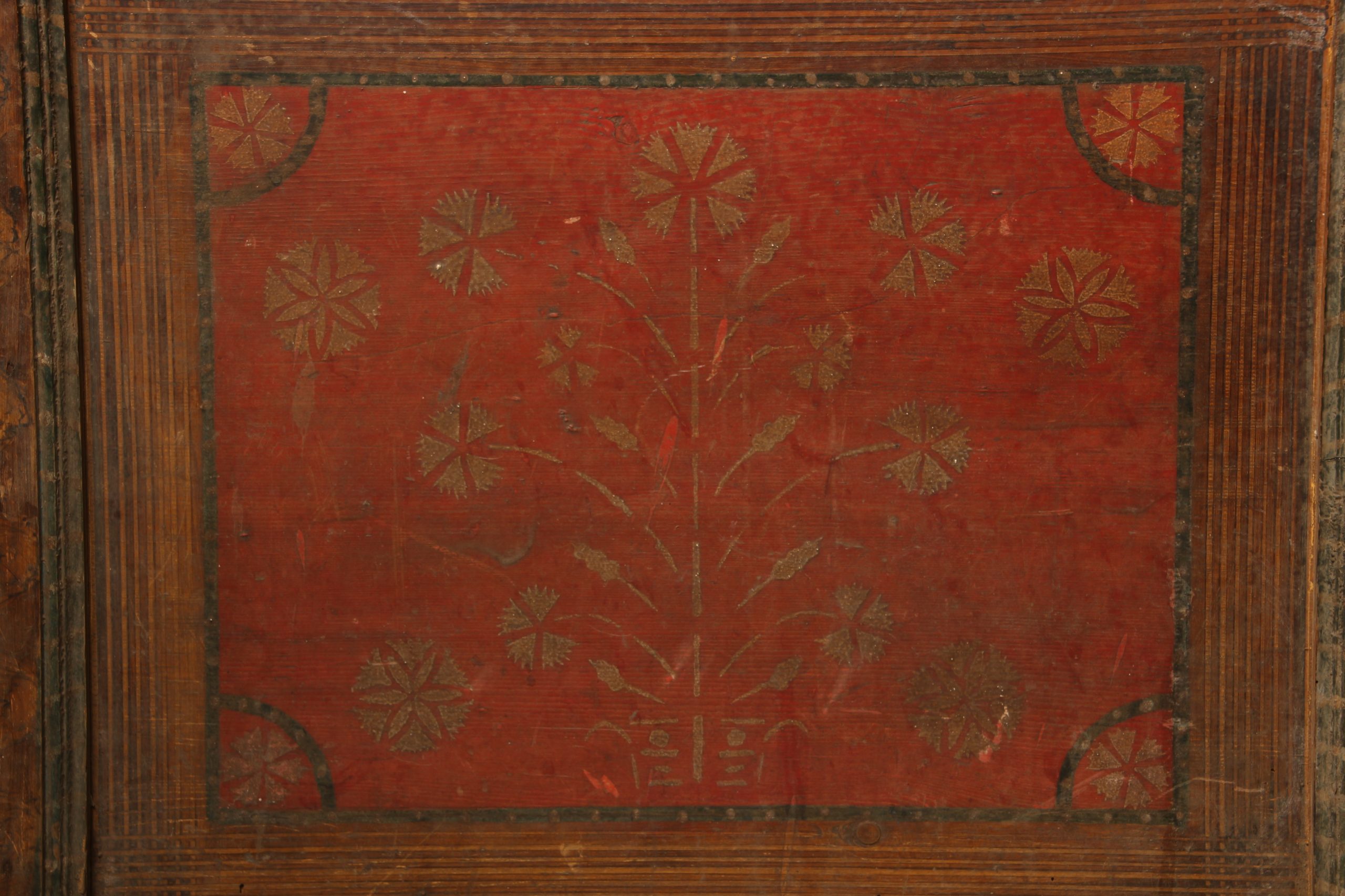 Coffre de mariage Alsacien peint à la main – Image 7