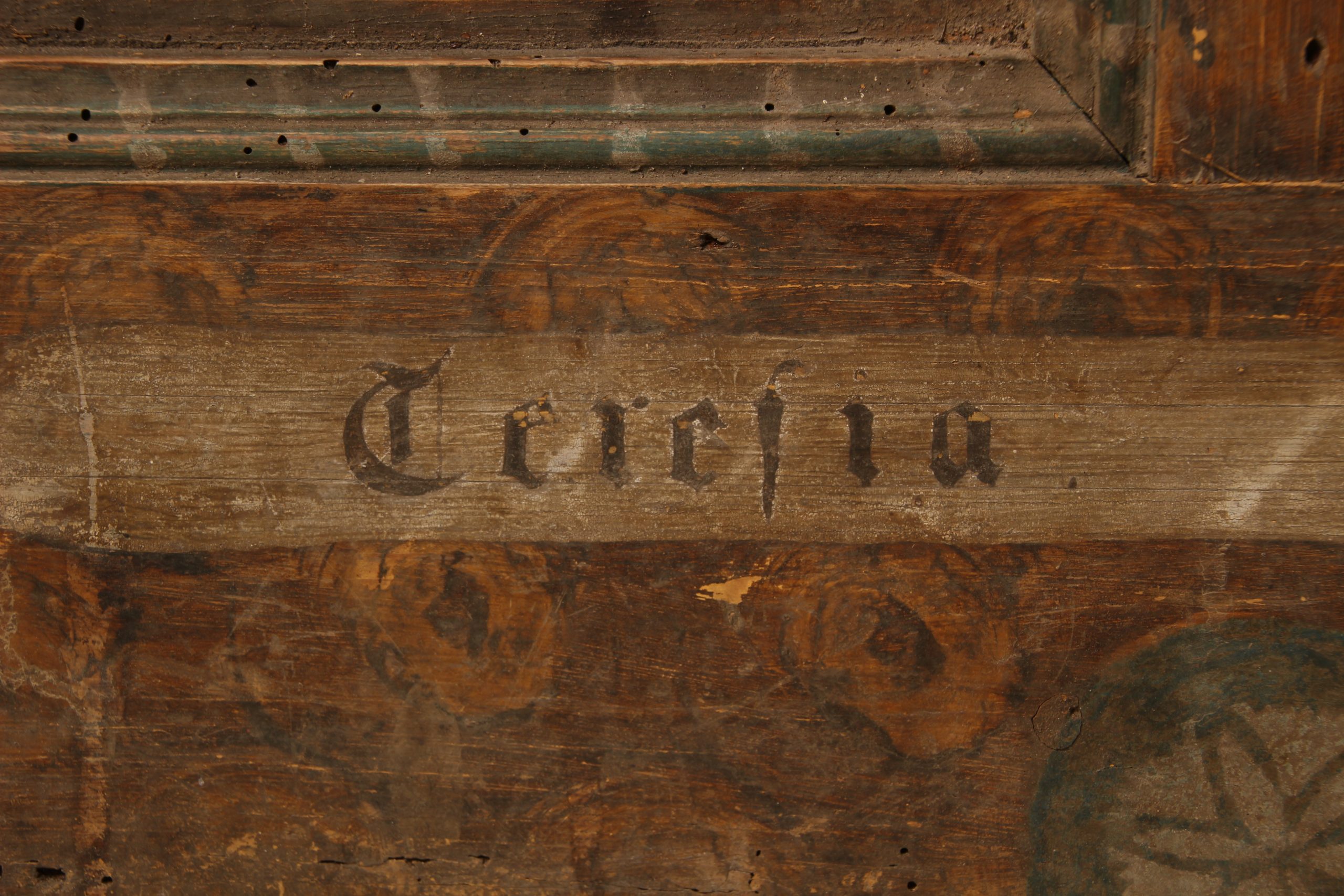 Coffre de mariage Alsacien peint à la main – Image 8