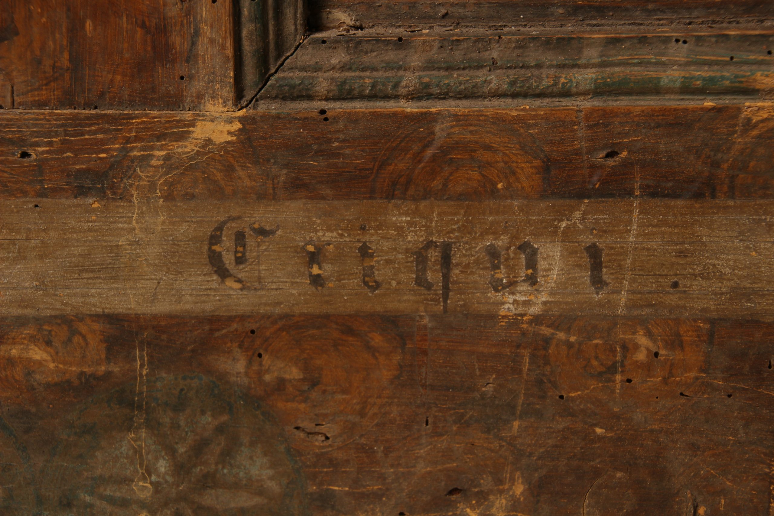 Coffre de mariage Alsacien peint à la main – Image 9