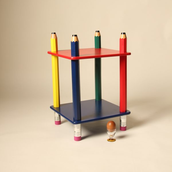Table d'appoint crayons Pierre Sala