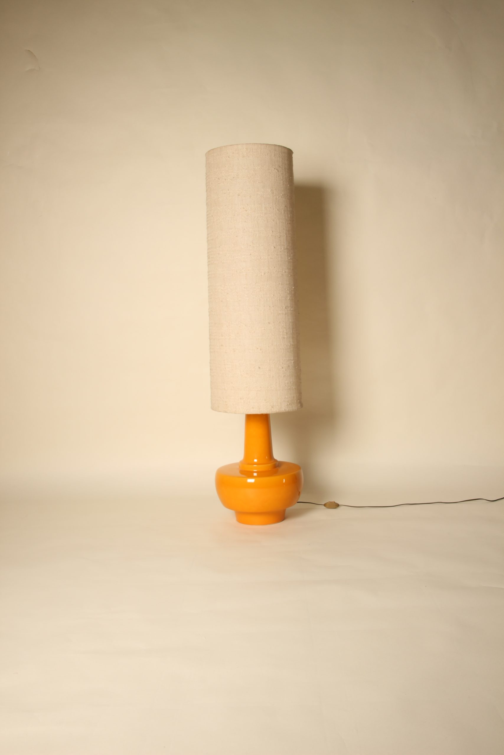 Lampe de sol 70's orange – Image 2