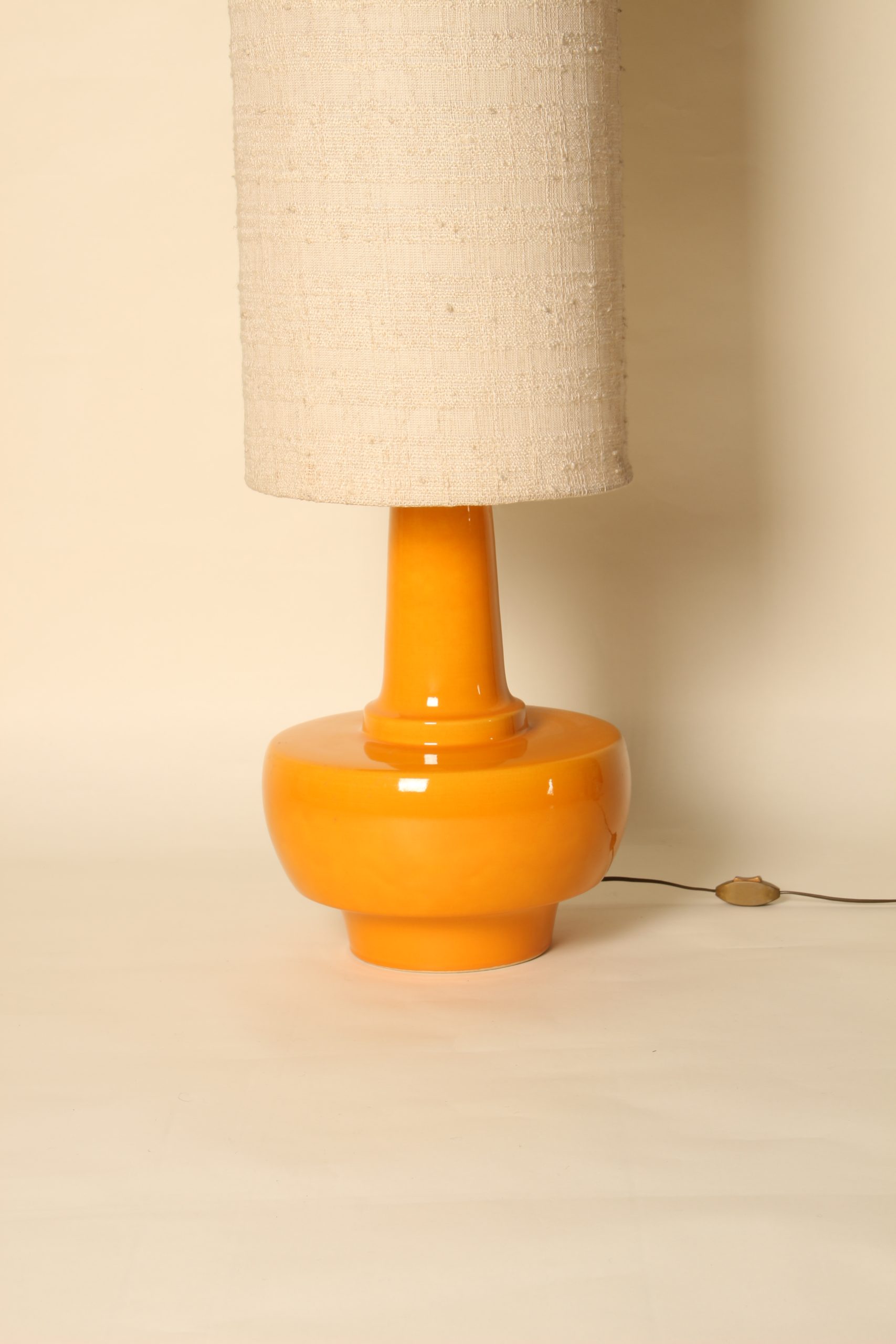 Lampe de sol 70's orange – Image 3
