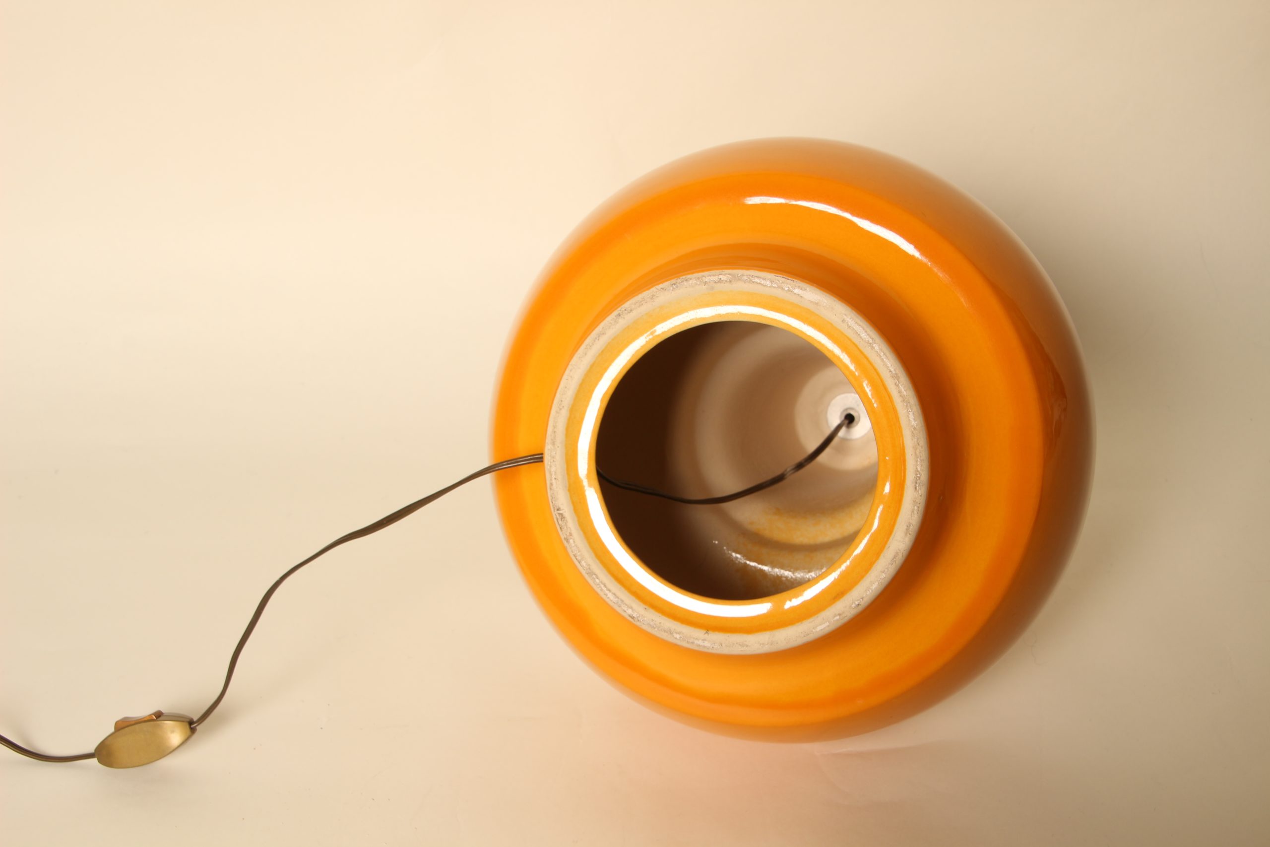 Lampe de sol 70's orange – Image 8