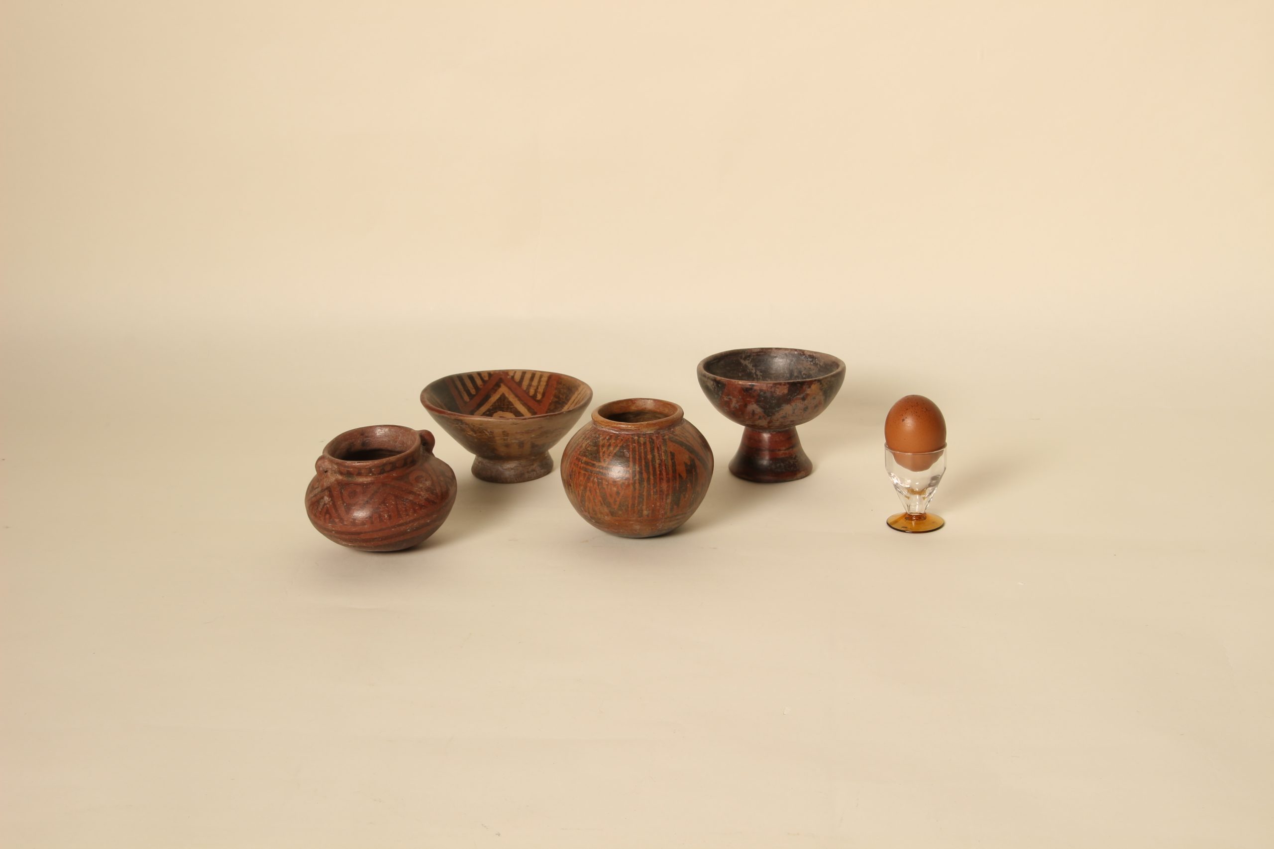 Quatre poteries Précolombiennes