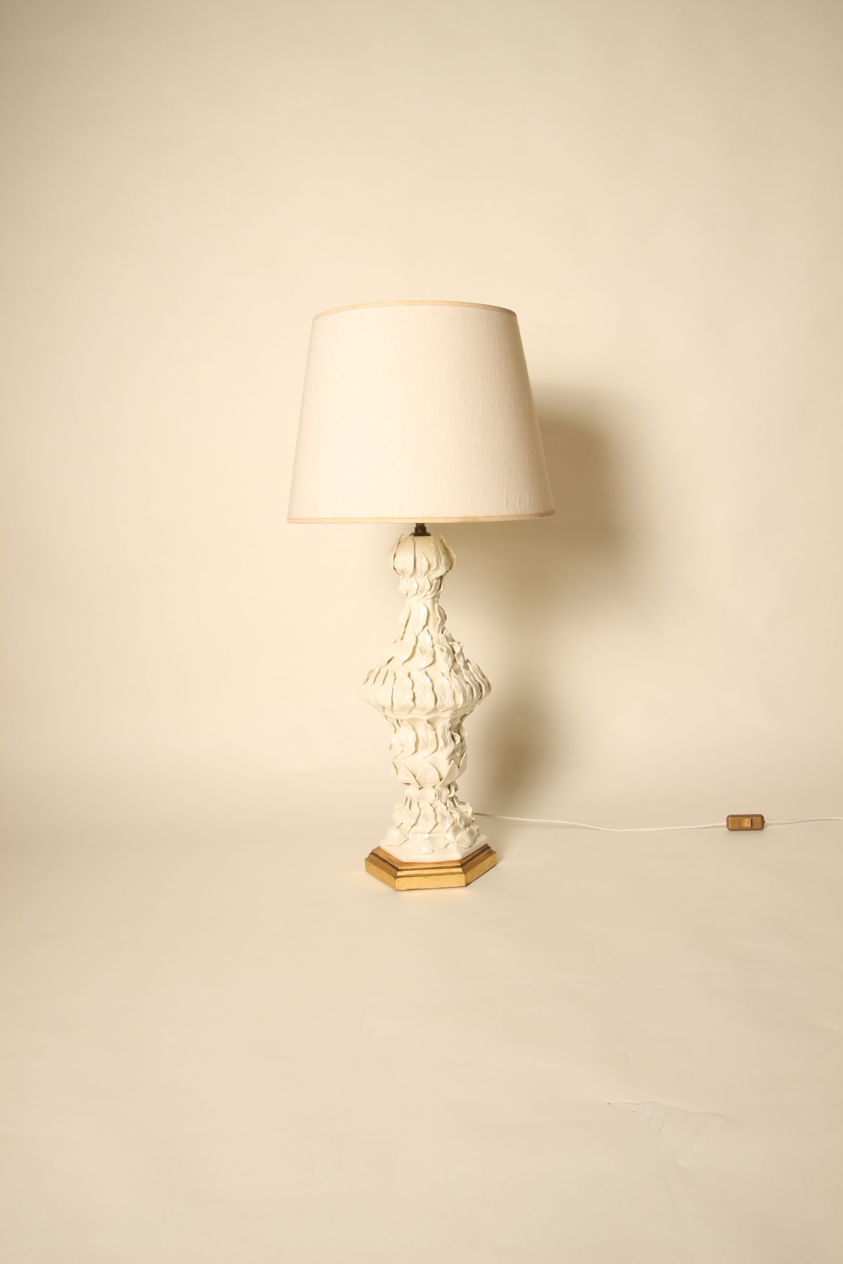 Pied de lampe XL en céramique de Manises – Image 3